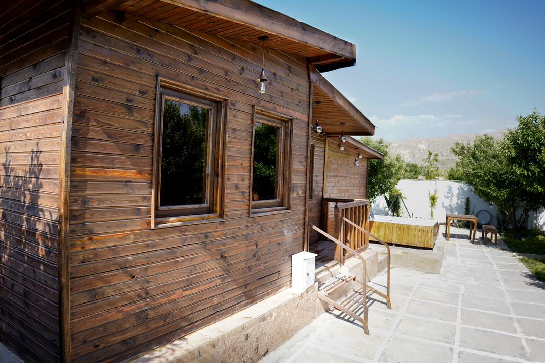 کلبه چوبی جکوزی دار وودلند ۱